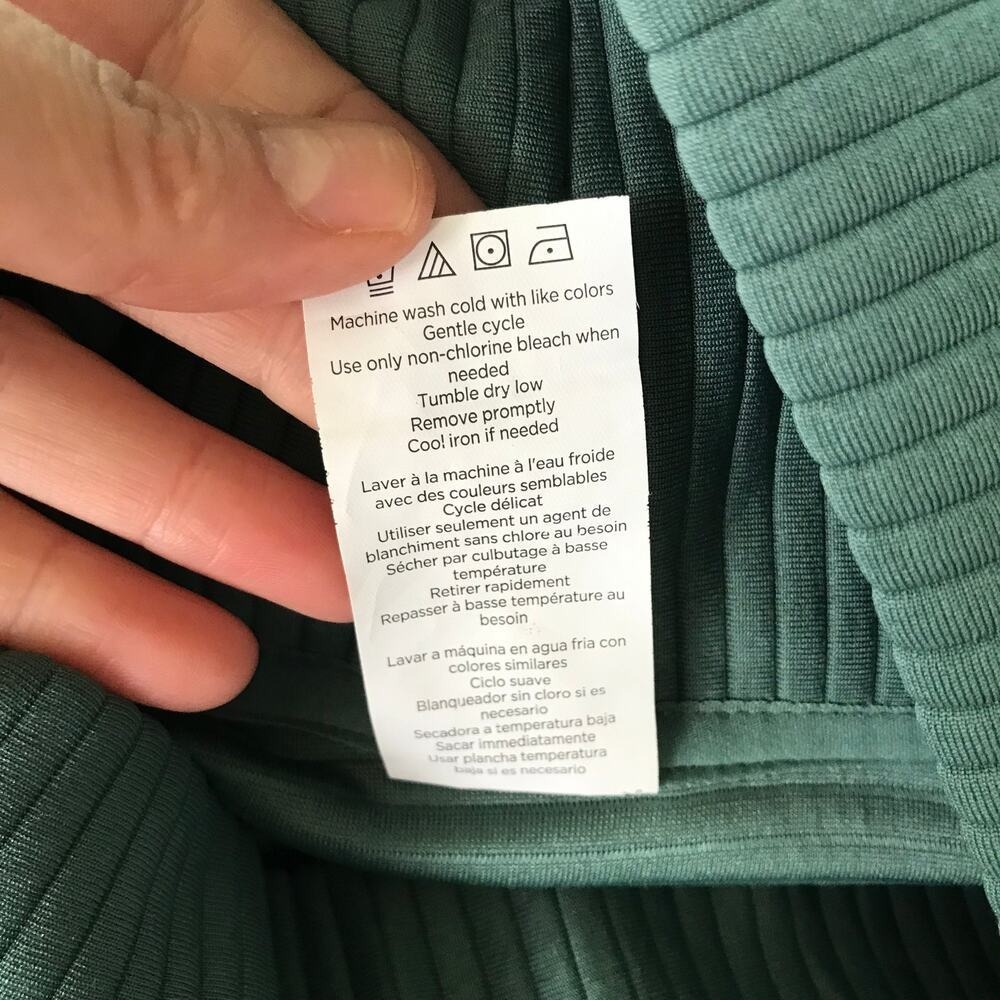 Danskin Ridge Cowl Pullover‎ Sweatshirt XL Ribbed Oversized Boxy Comfy Lounge - Picture 8 of 11